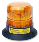 DELTA DESIGN 420012 Beacon, Xenon, Orange, Single Flash, 2W, 24VDC, IP65, 148mm Dia., 120mm Height