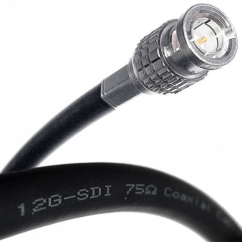 Canare 12G-SDI UHD 4K Single-Channel BNC Cable (300')