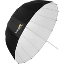 Impact Small Deep White Umbrella (33")