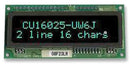 NORITAKE ITRON CU16025-UW6J VFD MODULE, 2X16, 5MM