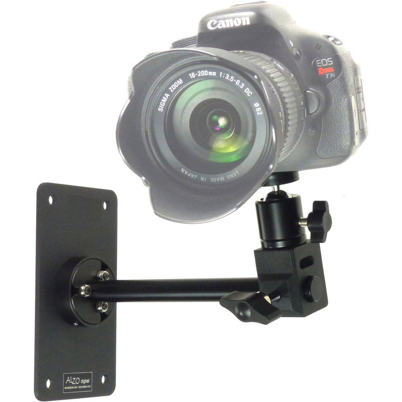 ALZO Wall Mount with Ball Head for Camera