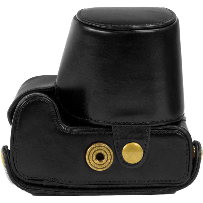 MegaGear Ever Ready Leather Camera Case for Nikon COOLPIX B700 (Black)