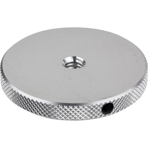 Kupo Round Knurled Flange Disc with 1/4"-20 Female Thread (1.77")