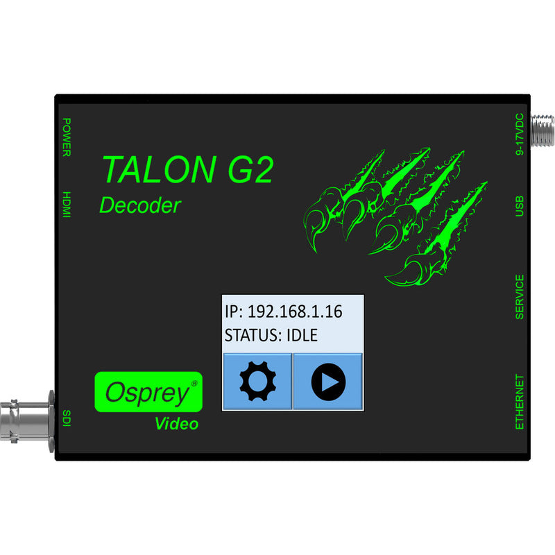 Osprey Talon G2 H.264 Decoder (SDI, HDMI)