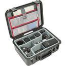 SKB iSeries 1813-7 Case with Think Tank-Designed Photo Dividers &&nbsp;Lid Organizer (Black)