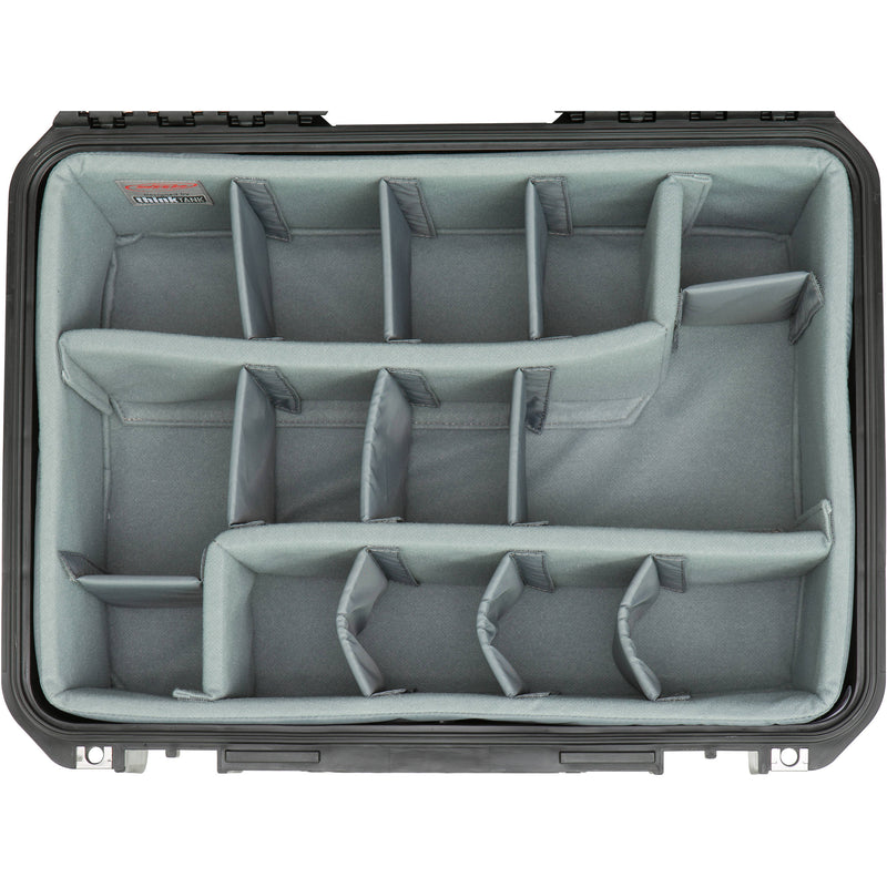 SKB iSeries 1813-7 Case with Think Tank-Designed Photo Dividers &&nbsp;Lid Foam (Black)