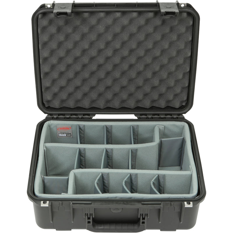 SKB iSeries 1813-7 Case with Think Tank-Designed Photo Dividers &&nbsp;Lid Foam (Black)