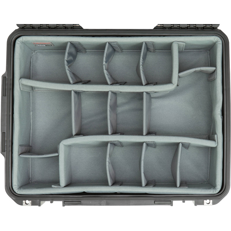 SKB iSeries 2015-7 Case with Think Tank-Designed Photo Dividers &&nbsp;Lid Foam (Black)