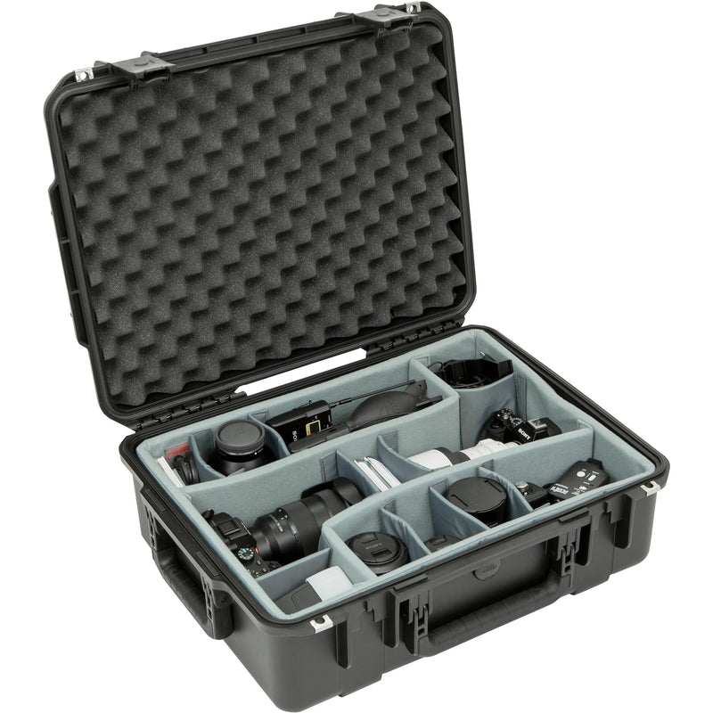 SKB iSeries 2015-7 Case with Think Tank-Designed Photo Dividers &&nbsp;Lid Foam (Black)