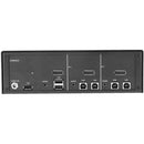 IPGard SDPN-2S-P 2-Port Single-Head 4K DisplayPort KVM Switch with CAC Port