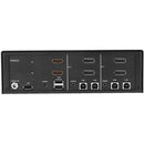 IPGard SDHN-2D-P 2-Port Dual-Head 4K DP-to-HDMI KVM Switch with CAC Port