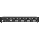 IPGard 4-Port Single-Head Dual-Link DVI-I KVM Switch with CAC Port & 4K Support