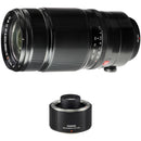 Fujifilm XF 50-140mm f/2.8 R LM OIS WR Lens with 2x Teleconverter Kit