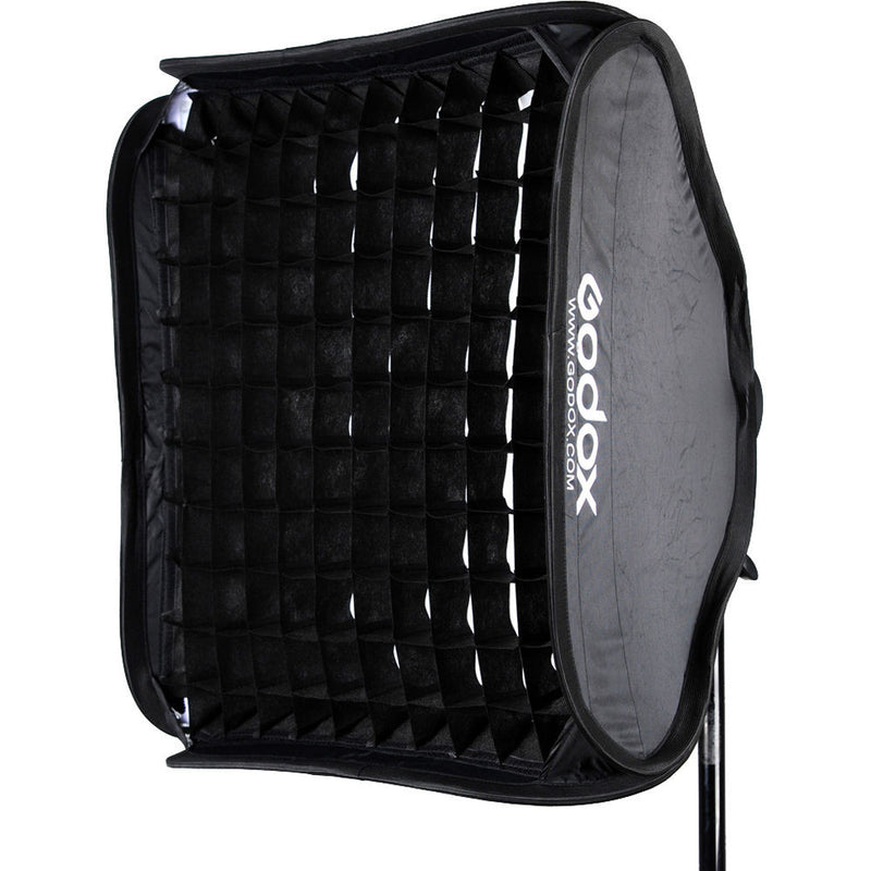 Godox S-Bracket Kit with S Bracket,Grid, Softbox, and Carrying Bag (23.6 x 23.6")