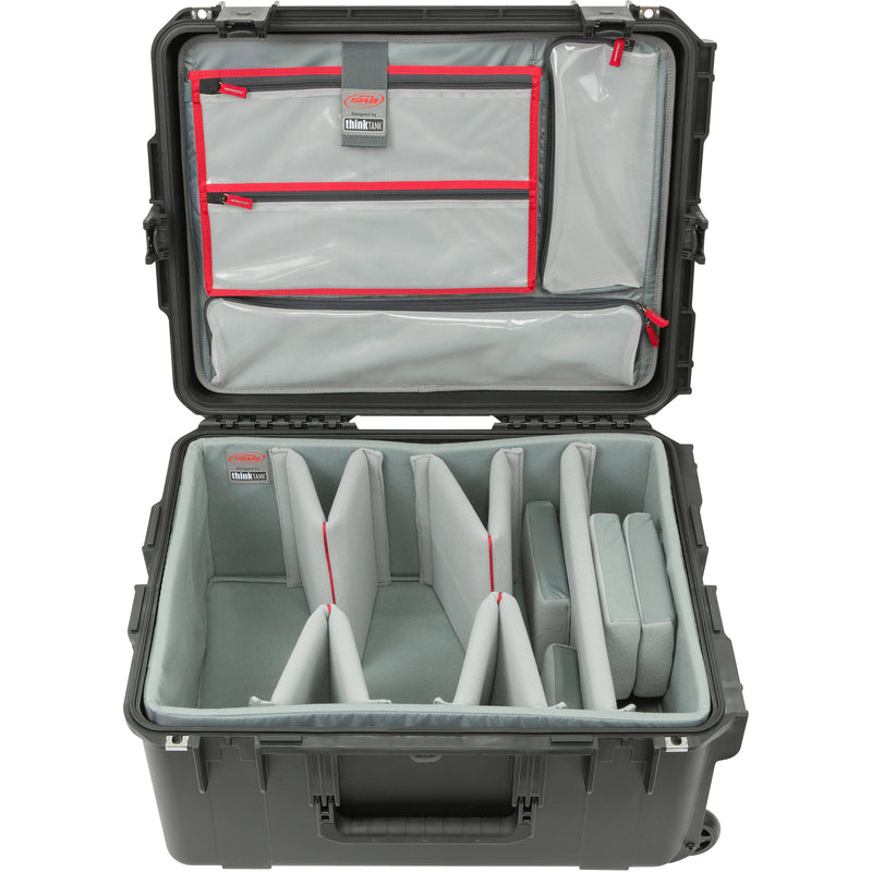 SKB iSeries 2217-10 Case with Think Tank-Designed Video Dividers &&nbsp;Lid Organizer (Black)