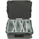 SKB iSeries 2217-10 Case with Think Tank-Designed Video Dividers &&nbsp;Lid Foam (Black)