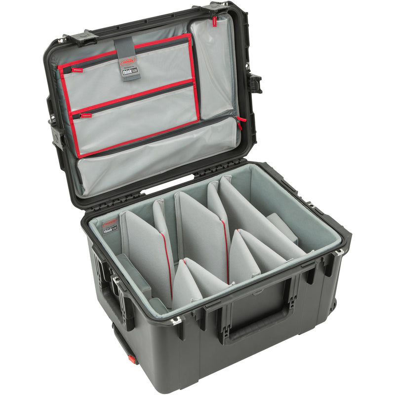 SKB iSeries 2217-12 Case with Think Tank-Designed Video Dividers &&nbsp;Lid Organizer (Black)