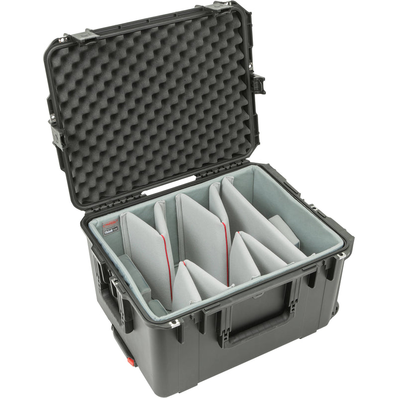 SKB iSeries 2217-12 Case with Think Tank-Designed Video Dividers &&nbsp;Lid Foam (Black)