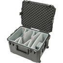 SKB iSeries 2217-12 Case with Think Tank-Designed Video Dividers &&nbsp;Lid Foam (Black)