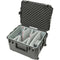 SKB iSeries 2217-12 Case with Think Tank-Designed Video Dividers &&nbsp;Lid Foam (Black)