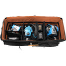 Porta Brace Production Case with Dividers & Off-Road Removable Wheels (Large, Black)