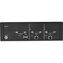 IPGard 2-Port Single-Head Dual-Link DVI-I KVM Switch with 4K Support