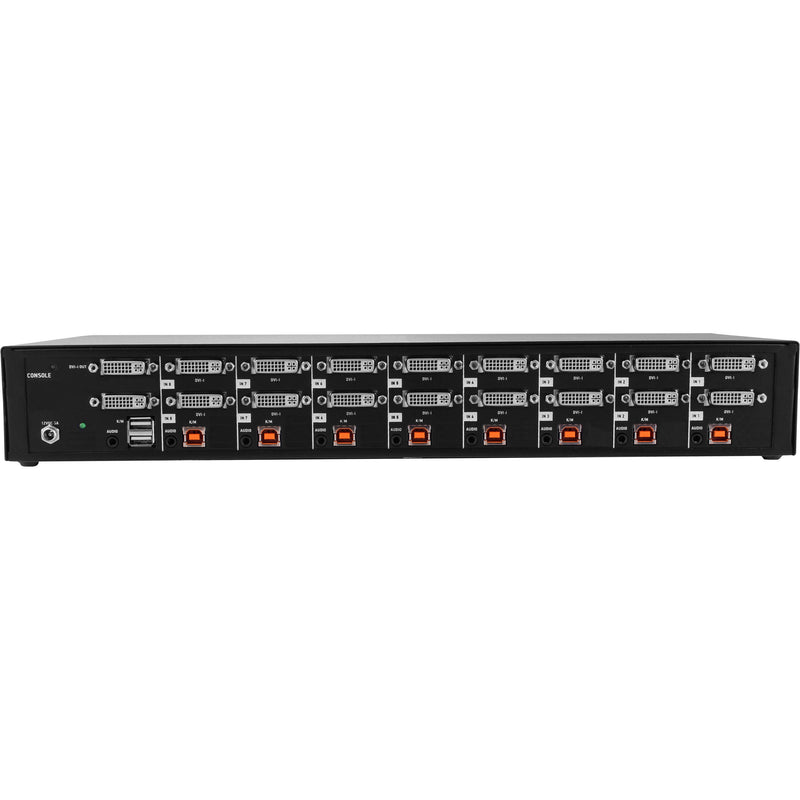 IPGard 8-Port Dual-Head Dual-Link DVI-I KVM Switch