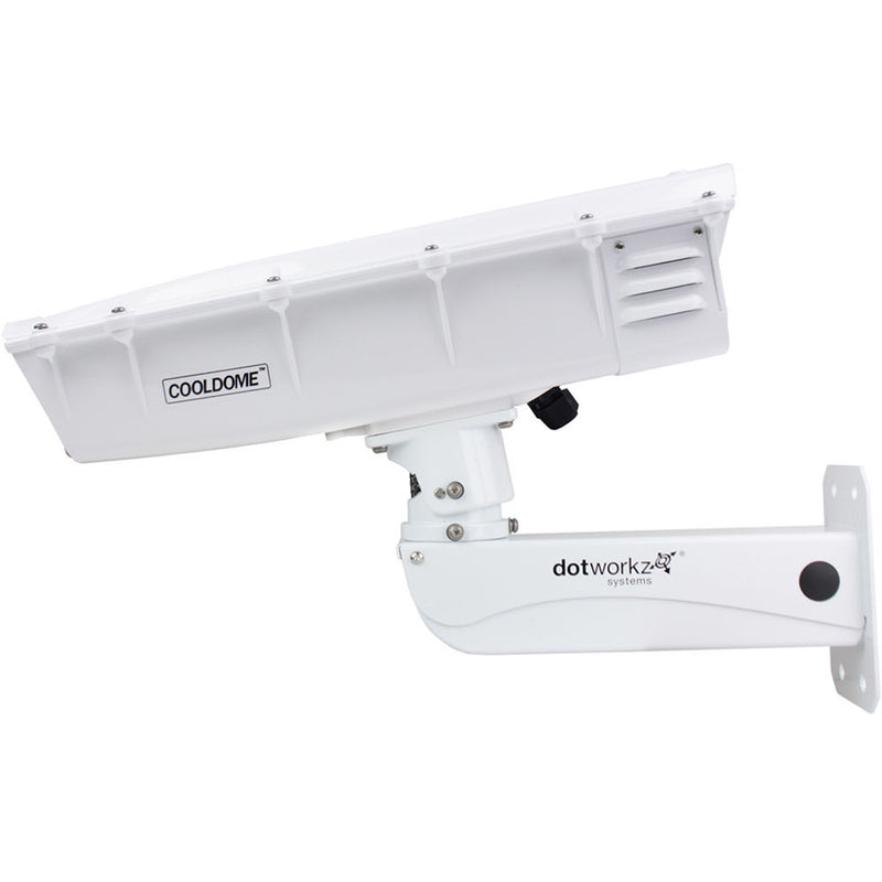 Dotworkz ST-CD-SS S-Type Active Cooling Camera Enclosure with Stainless-Steel Arm