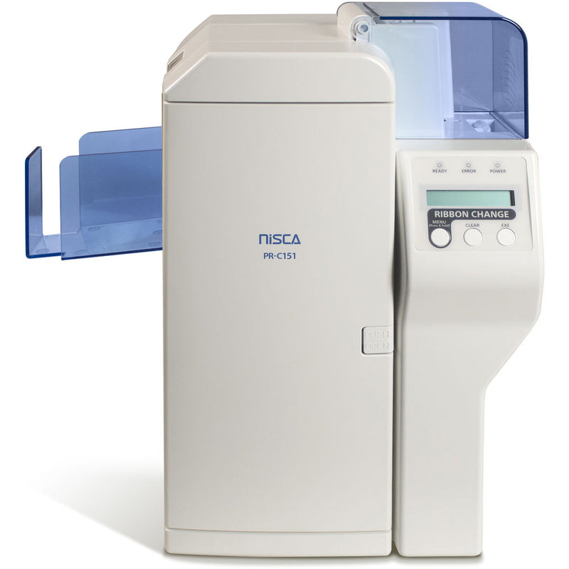 Nisca Printers Mid-Level Dual-Sided Printer for PVC, CR-79/80, and 20 to 50 mil Cards