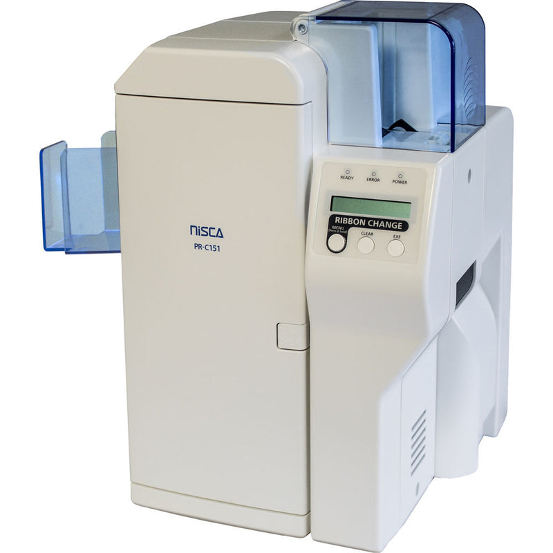 Nisca Printers Mid-Level Dual-Sided Printer for PVC, CR-79/80, and 20 to 50 mil Cards