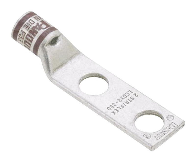 PANDUIT LCDX6-14B-L TERMINAL, COMPRESSION LUG, M6, 6AWG