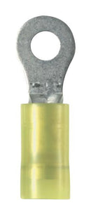 PANDUIT PNF10-56R-D TERMINAL, RING TONGUE, M8, 10AWG, YELLOW