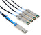 AMPHENOL CABLES ON DEMAND SF-QSFP4SFPPS-002 COMPUTER CABLE, QSFP+/SFP+ PLUG, 2M