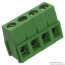 MULTICOMP MC24368 TERMINAL BLOCK EUROSTYLE, 4 POSITION, 26-12AWG