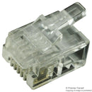 MULTICOMP MTP-66U CAT5 RJ12 MODULAR PLUG, 6 POSITION, 1 PORT