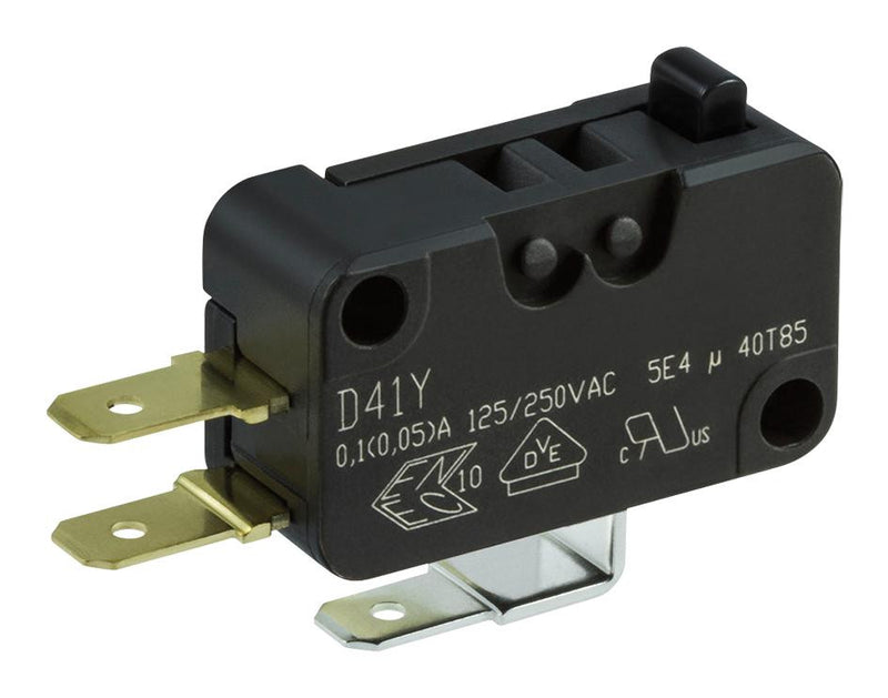 ZF ELECTRONICS D449-R1AA-G2 MICROSWITCH, BUTTON, SPDT, 10A, 250VAC