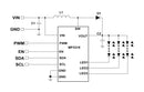 Monolithic Power Systems (MPS) MP3318GC-P Wled Driver DC/DC 3-Channel Boost 1 MHz WLCSP-12 2.7 to 5.5 V SMD