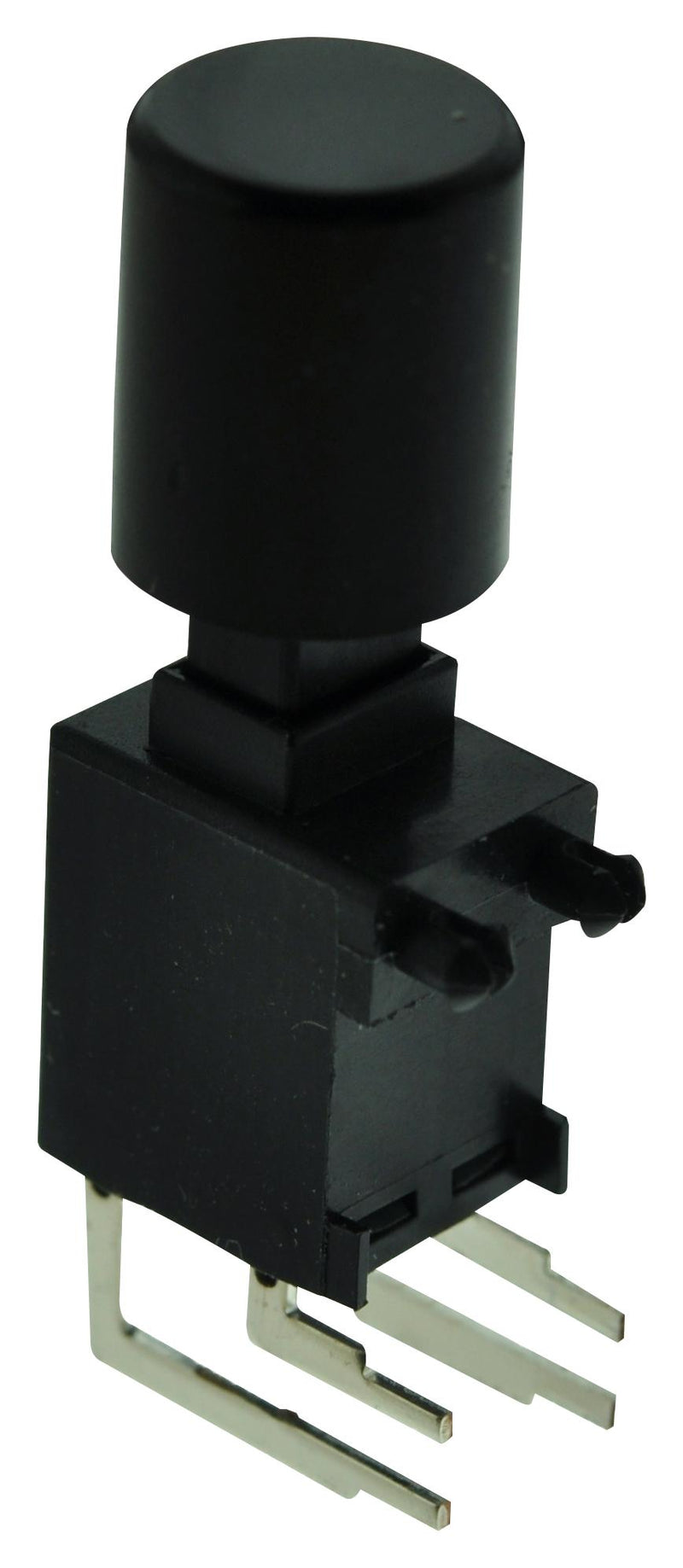 E-SWITCH PB400OAQR1BLK Push Button SW R/A Dpst 3A 30V THT