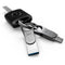 Silicon Power 32GB Mobile C80 USB 3.0 Flash Drive (Titanium)