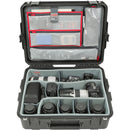 SKB iSeries 2217-8 Case with Think Tank-Designed Photo Dividers &&nbsp;Lid Organizer (Black)