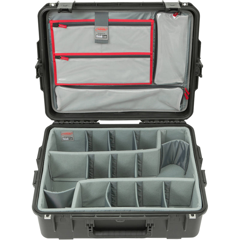 SKB iSeries 2217-8 Case with Think Tank-Designed Photo Dividers &&nbsp;Lid Organizer (Black)