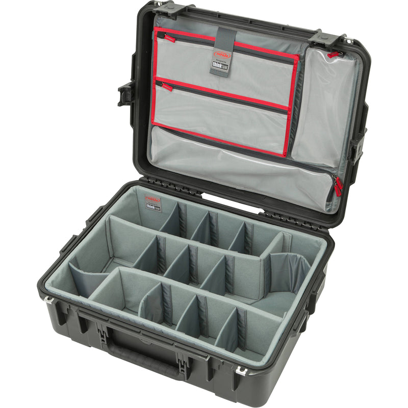 SKB iSeries 2217-8 Case with Think Tank-Designed Photo Dividers &&nbsp;Lid Organizer (Black)