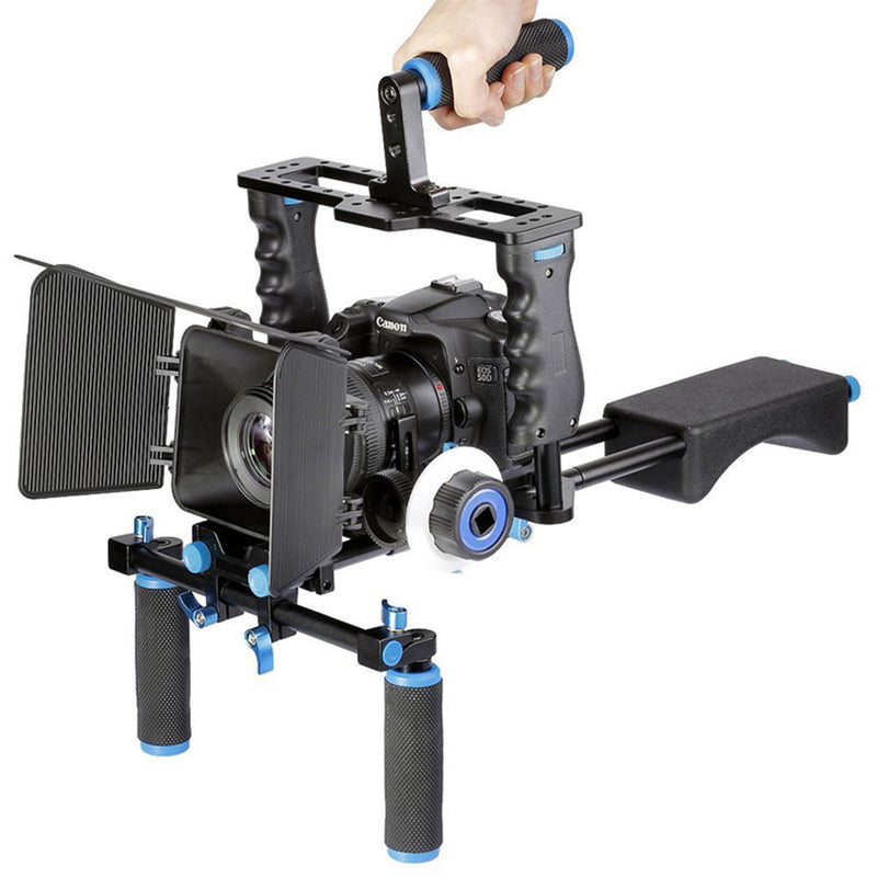 YELANGU DSLR Camera Cage Shoulder Mount Kit