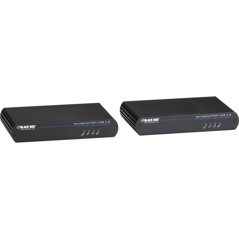 Black Box KVM DVI-D & USB 2.0 over CATx Single-Access Extender Kit