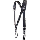 RL Handcrafts Clydesdale Pro Dual Leather Camera Harness (Small, Black)