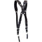 RL Handcrafts Clydesdale Pro Dual Leather Camera Harness (Small, Black)