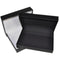 Archival Methods Onyx Portfolio Box (5 x 7 x 1.4", Black Buckram with White Interior)