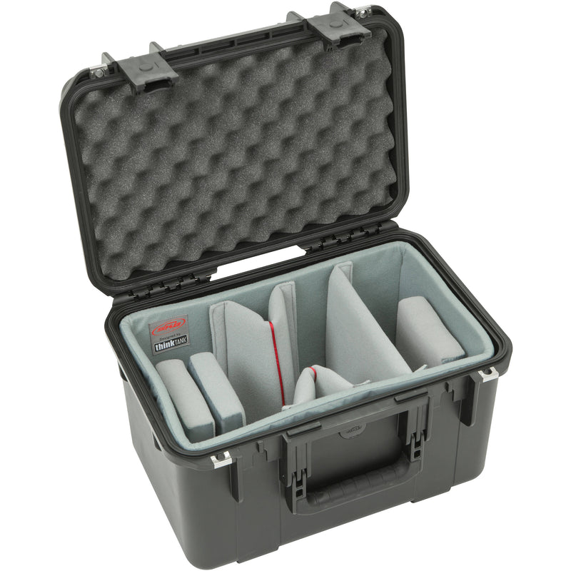 SKB iSeries 1610-10 Case with Think Tank-Designed Video Dividers &&nbsp;Lid Foam (Black)