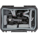 SKB iSeries 1610-10 Case with Think Tank-Designed Video Dividers &&nbsp;Lid Foam (Black)