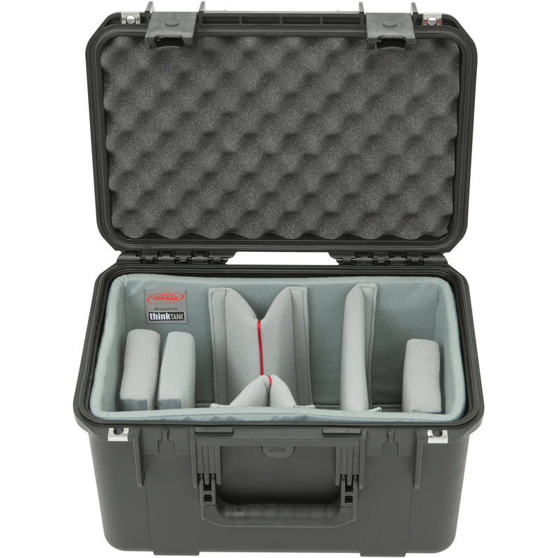 SKB iSeries 1610-10 Case with Think Tank-Designed Video Dividers &&nbsp;Lid Foam (Black)